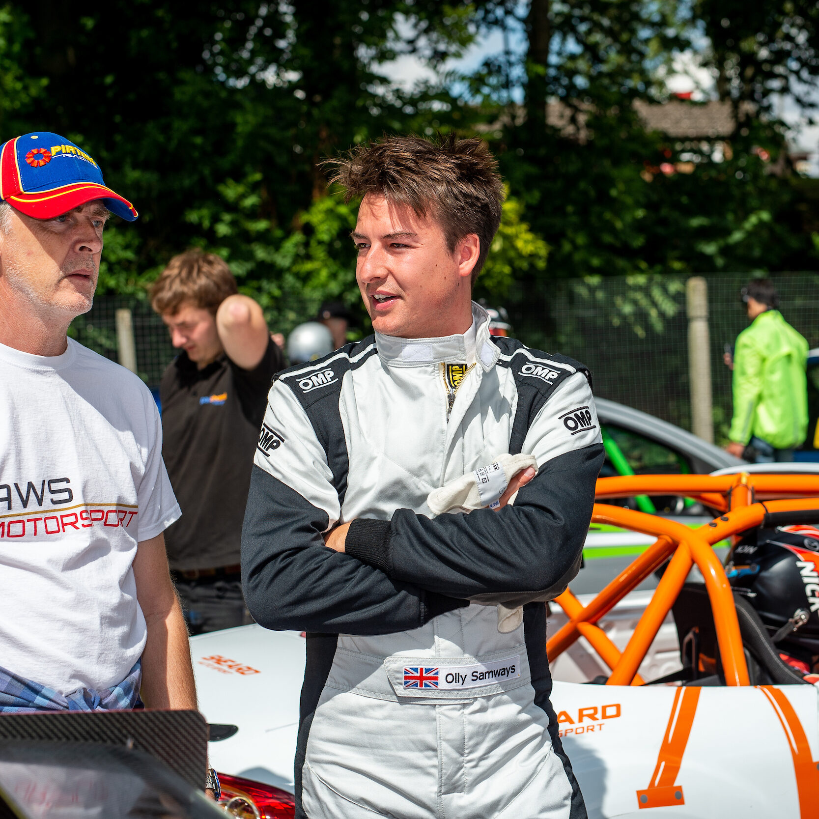 Olly Samways pictured while competing in the BRSCC Clubsport Trophy. Picture taken at Cadwell Park on August 2, 2020 by BRSCC photographer Jonathan Elsey